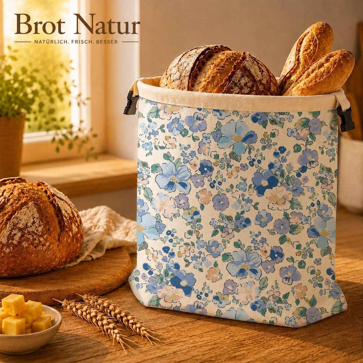 Brotnatur™ Bienenwachs Brotbeutel - Premium